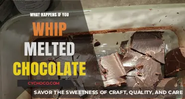 Unveiling the Consequences: Whipping Melted Chocolate Gone Wrong