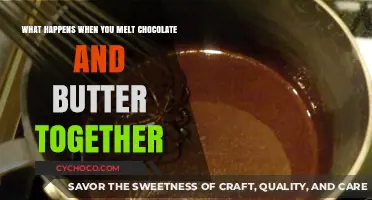 The Magic of Melting: Chocolate and Butter's Perfect Union