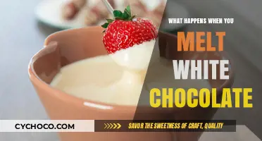 The Sweet Science: What Happens When White Chocolate Melts?