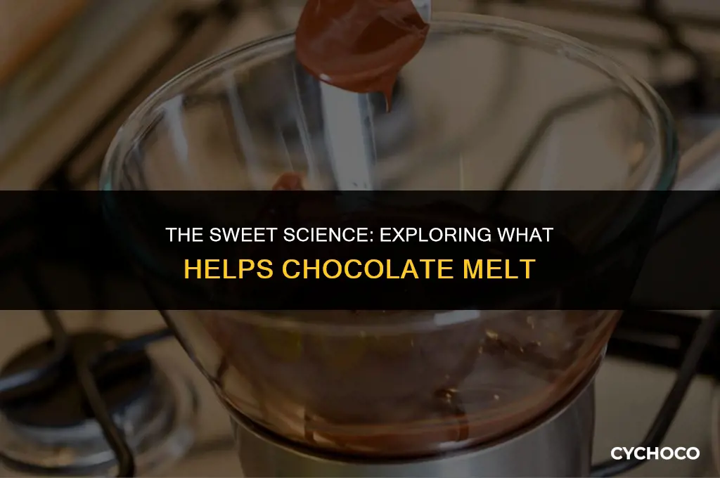 what helps chocolate melt