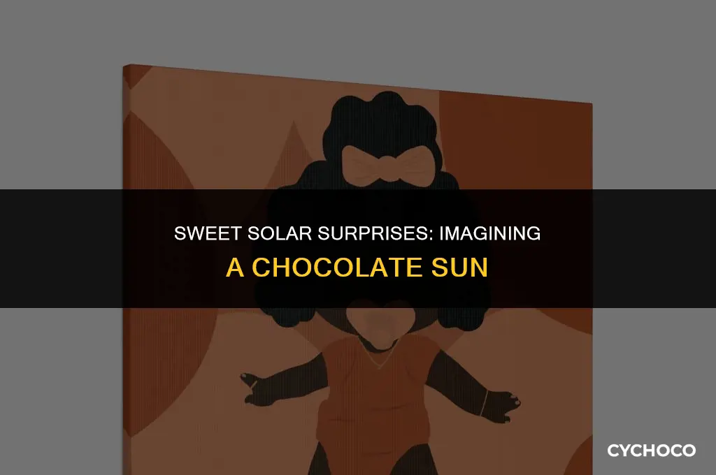 what if the sun was made of chocolate