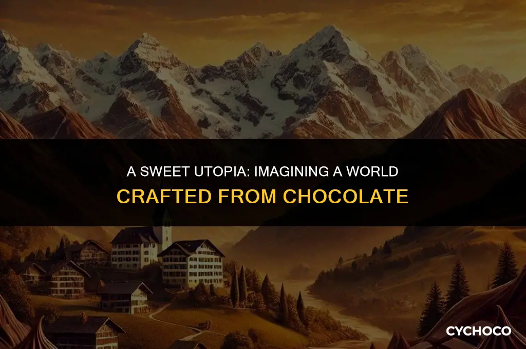 what if the world was made of chocolate