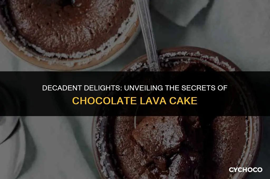 what is a chocolate lava cake