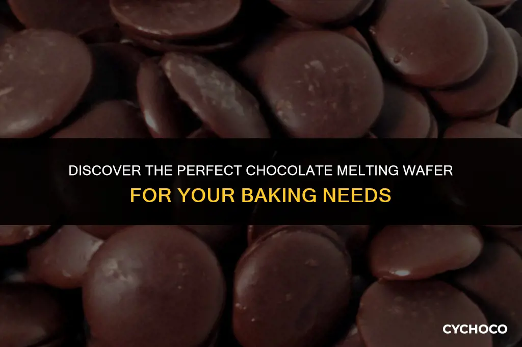 what is a good chocolate melting wafer