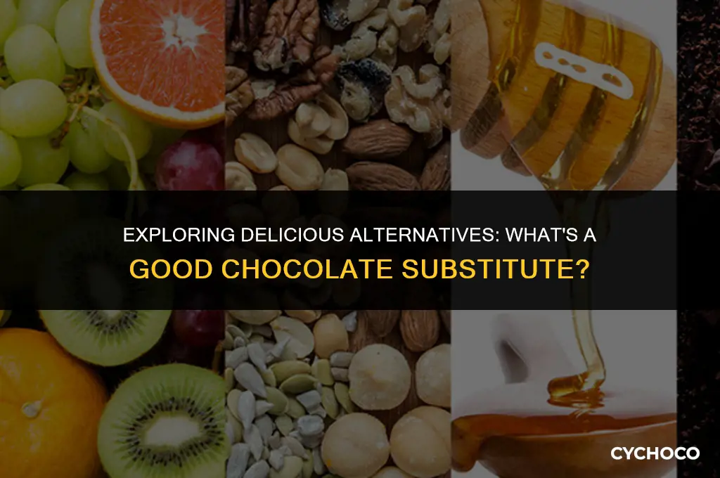 what is a good chocolate substitute