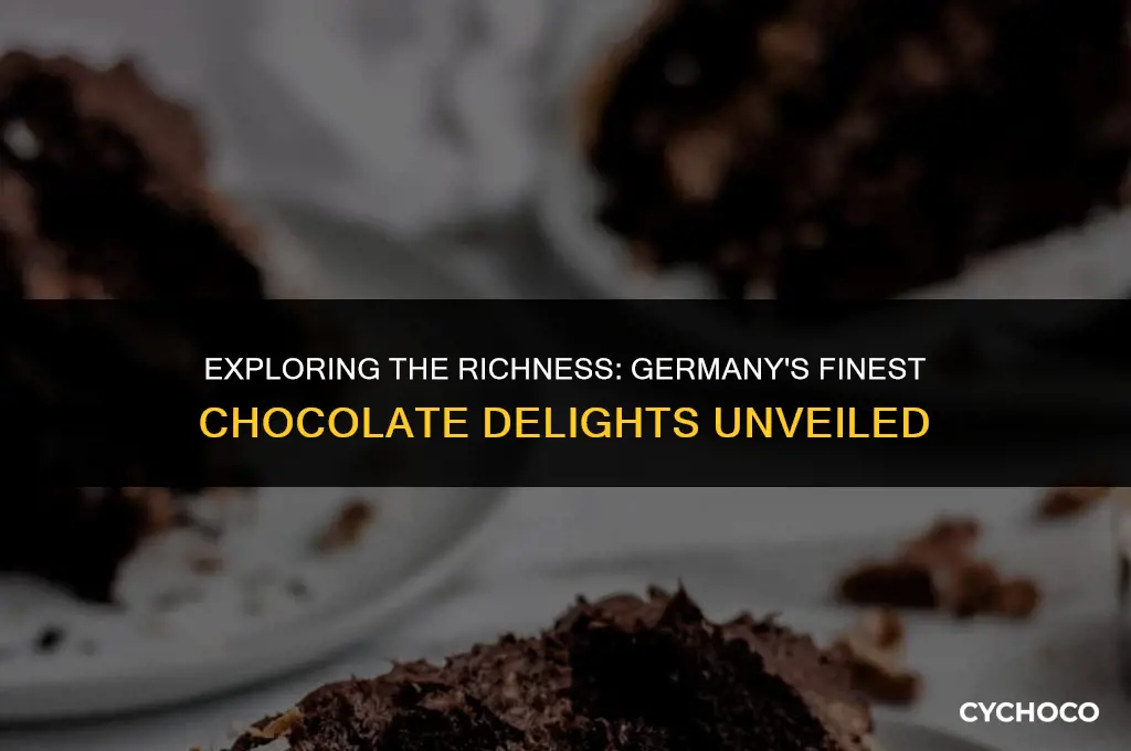 what is a good german chocolate