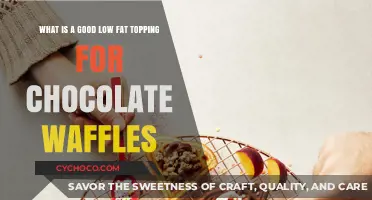 Delicious Low-Fat Toppings to Elevate Your Chocolate Waffles