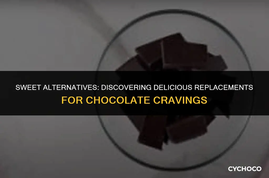 what is a good replacement for chocolate
