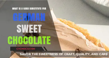 Delicious Alternatives: Replacing German Sweet Chocolate in Your Recipes