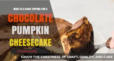 Delicious Toppings for Your Chocolate Pumpkin Cheesecake