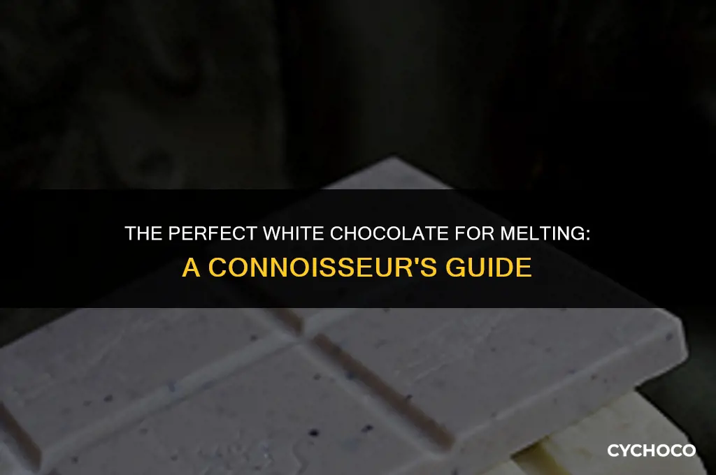 what is a good white chocolate for melting