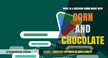 Delicious Mexican Beverage: Chocolate and Corn Delight