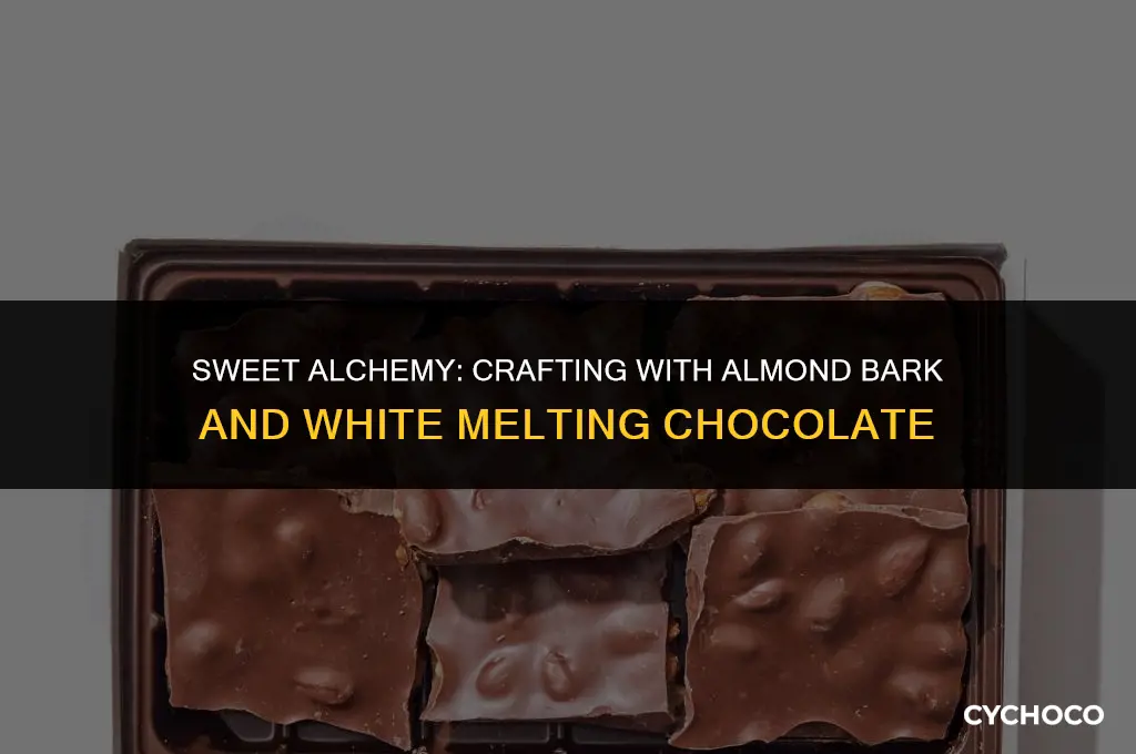 what is almond bark white melting chocolate