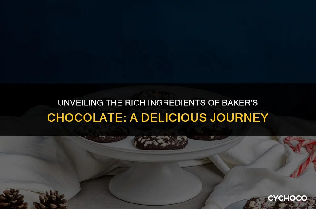 what is bakers chocolate made of