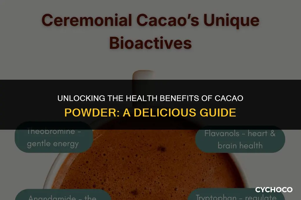 what is cacao powder good for