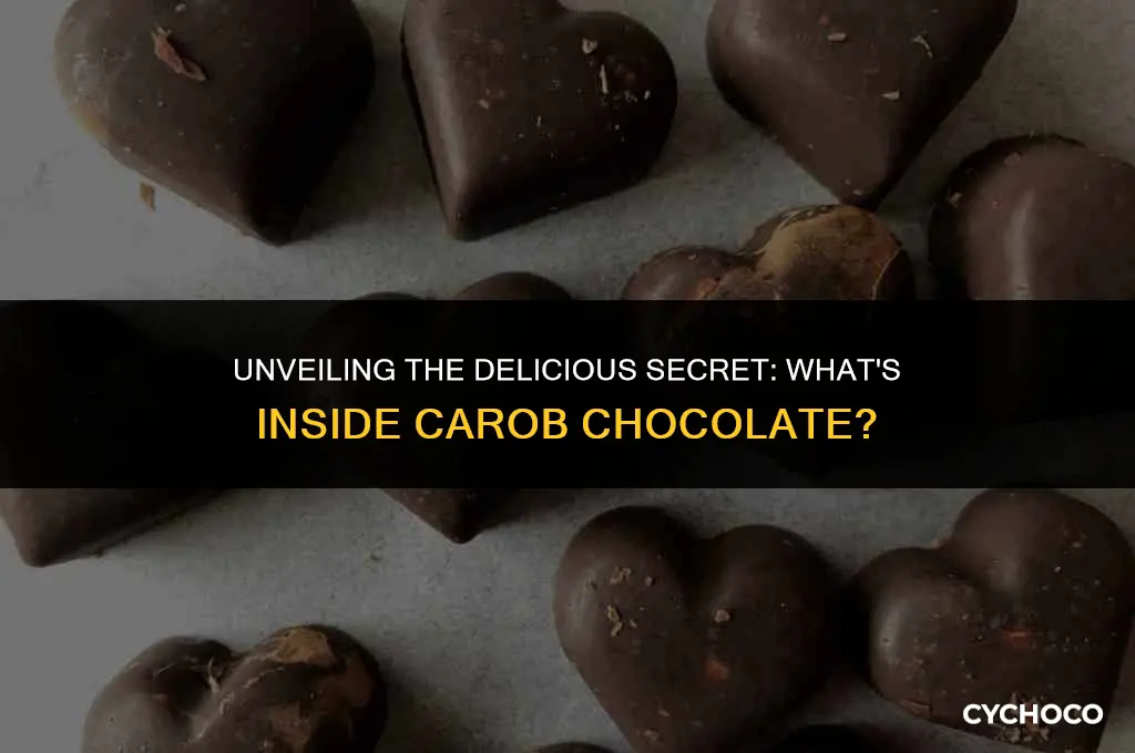 what is carob chocolate made from