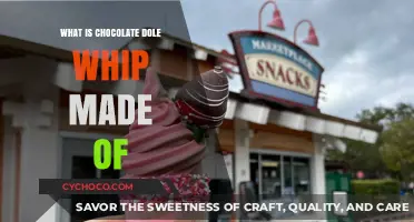 Unveiling the Ingredients of Chocolate Dole Whip: A Delicious Mystery Solved