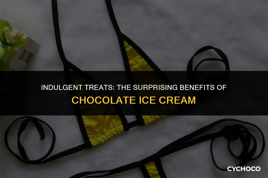 what is chocolate ice cream good for