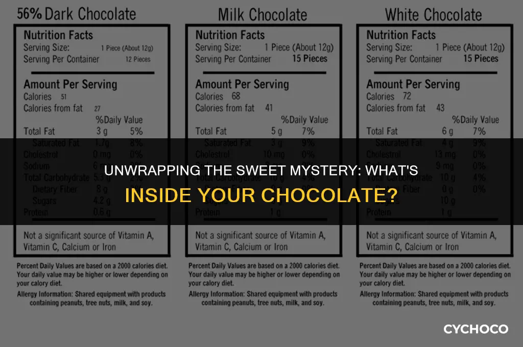 what is chocolate made of facts