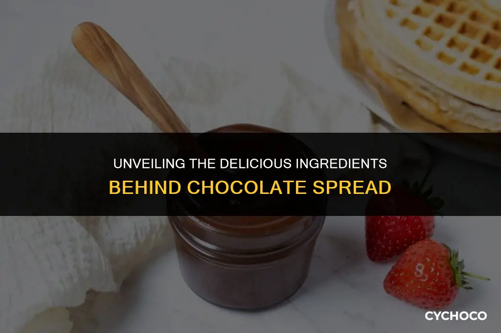 what is chocolate spread made of