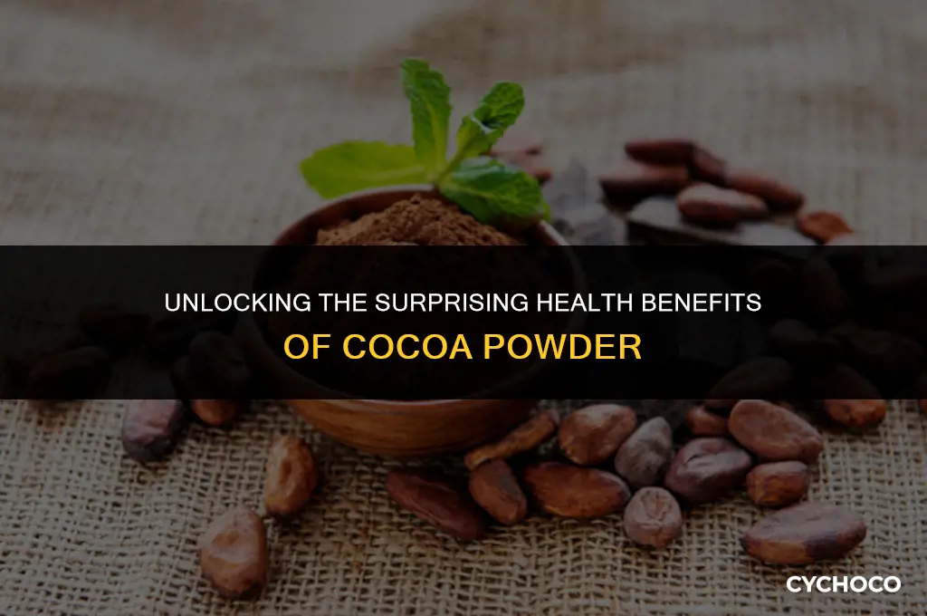 what is cocoa powder good for