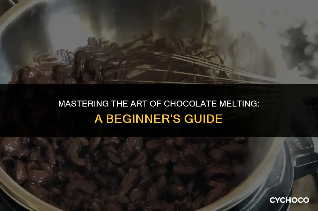 what is comonly used to melt chocolate