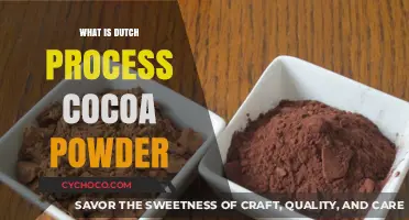 Unlocking the Rich Flavor: A Guide to Dutch Process Cocoa Powder