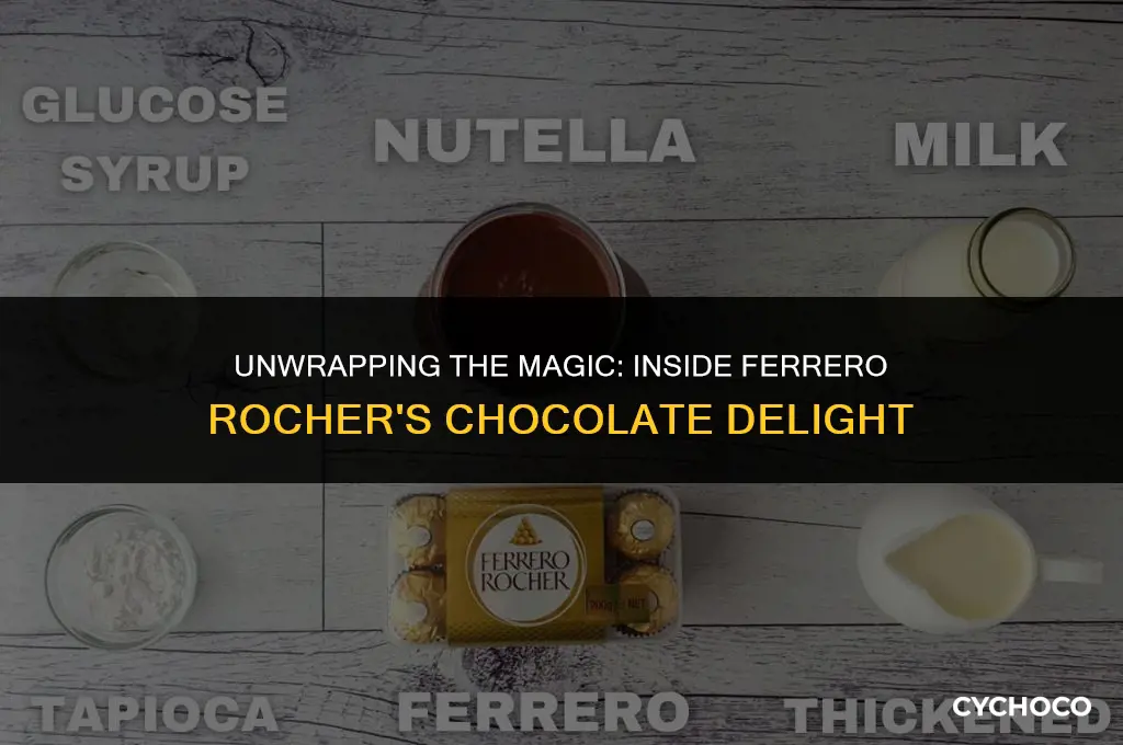 what is ferrero rocher chocolate made of