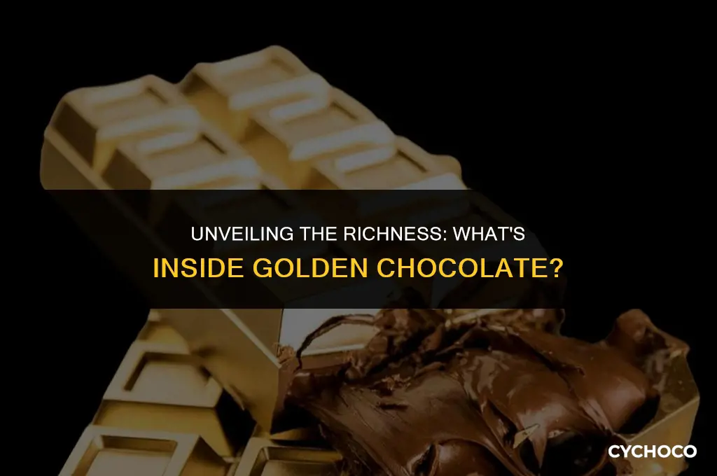 what is golden chocolate made of