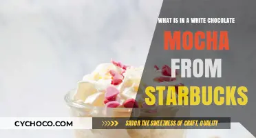 Unveiling the Ingredients of Starbucks' White Chocolate Mocha
