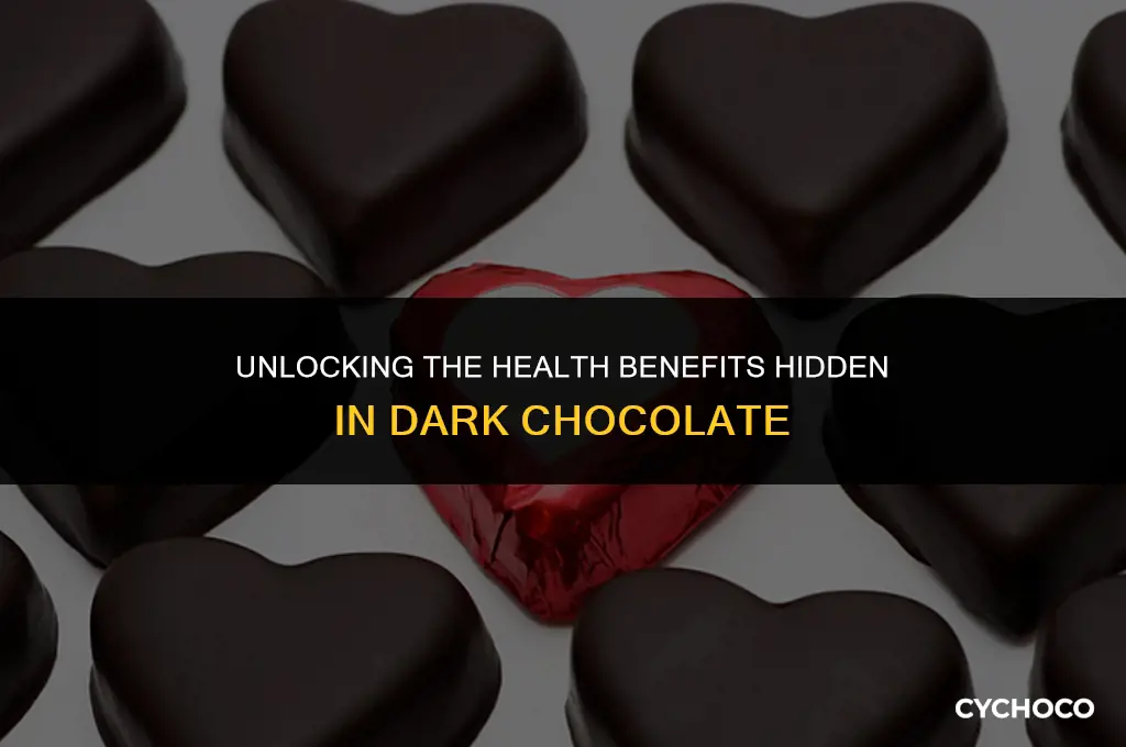 what is in dark chocolate that is good for you