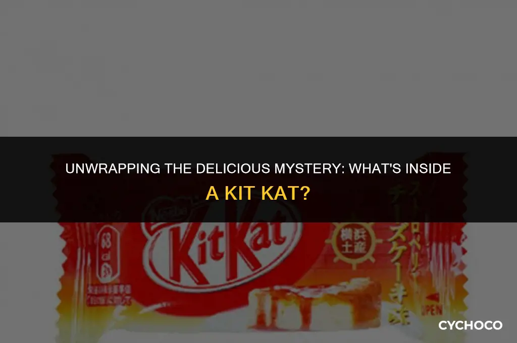 what is kit kat chocolate made of