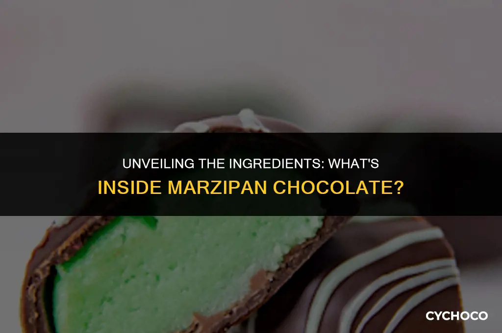 what is marzipan chocolate made of