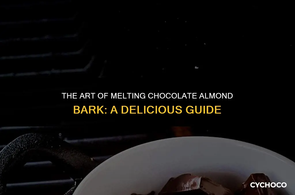 what is melting chocolate almond bark