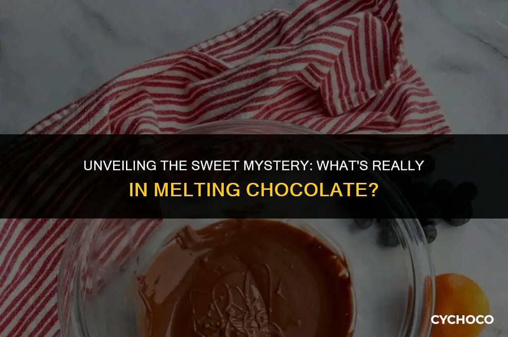 what is melting chocolate mad of