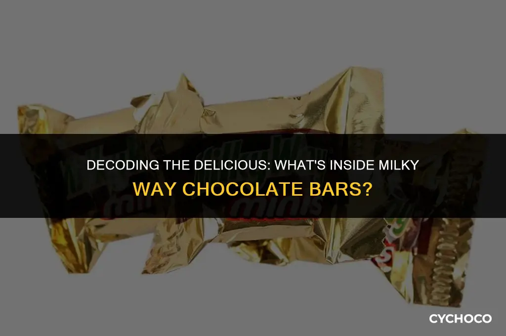 what is milky way chocolate made out of