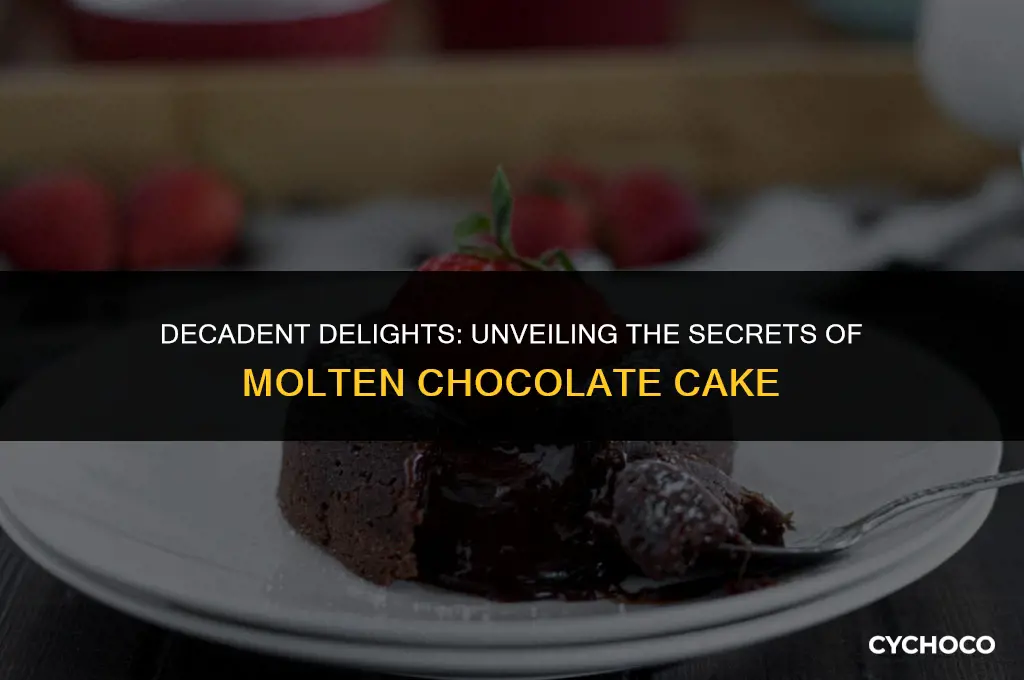 what is molten chocolate cake