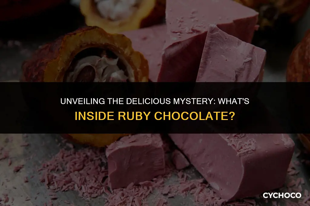 what is ruby chocolate made from