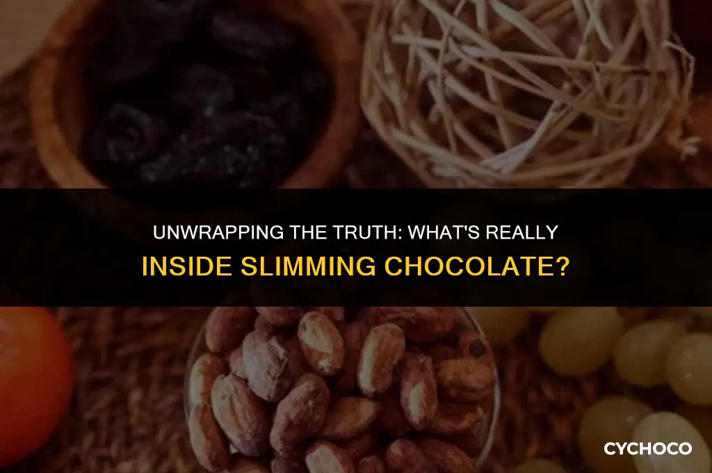 what is slimming chocolate made of