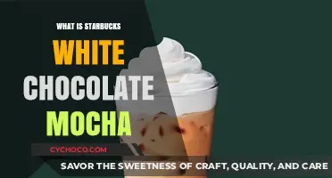 Indulge in Bliss: Starbucks White Chocolate Mocha Delight