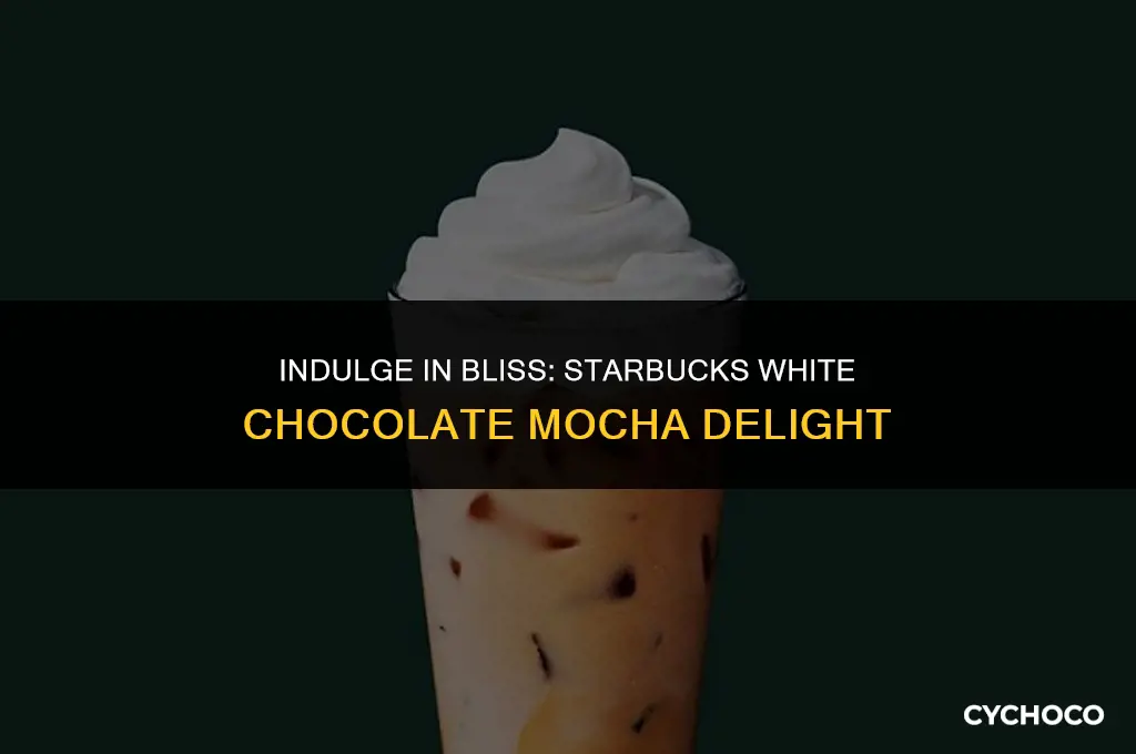 what is starbucks white chocolate mocha
