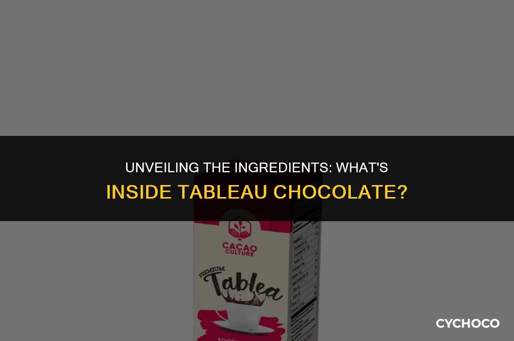 what is tablea chocolate made of