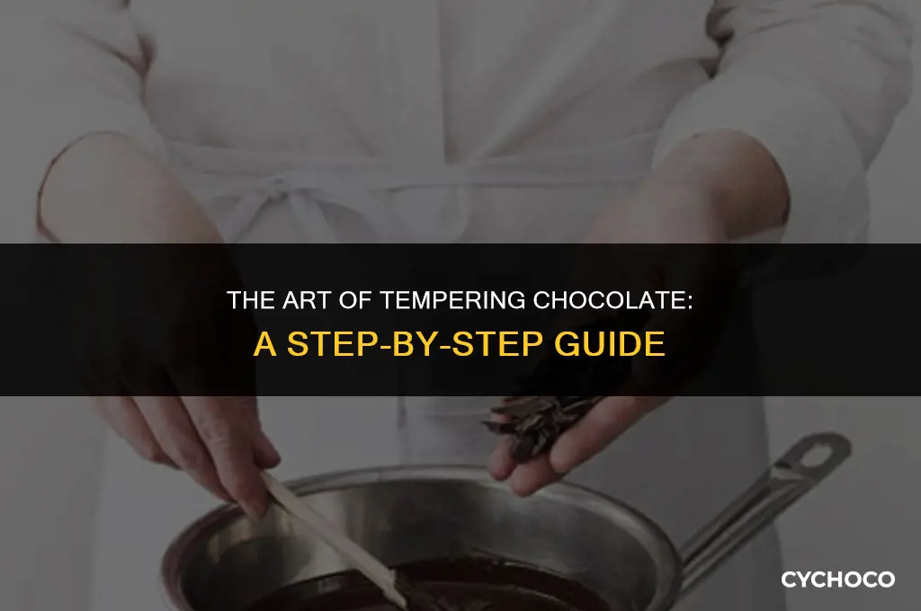 what is tempered chocolate how is it made