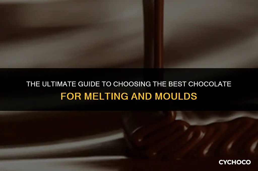what is the best chocolate for melting and moulds
