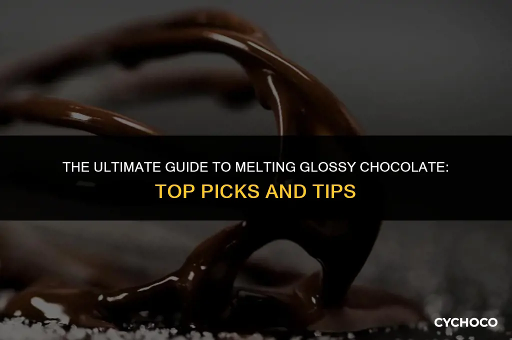 what is the best glossy chocolate for melting
