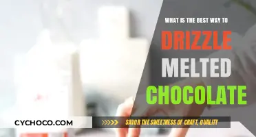 Mastering the Art of Drizzling Melted Chocolate: Tips and Tricks