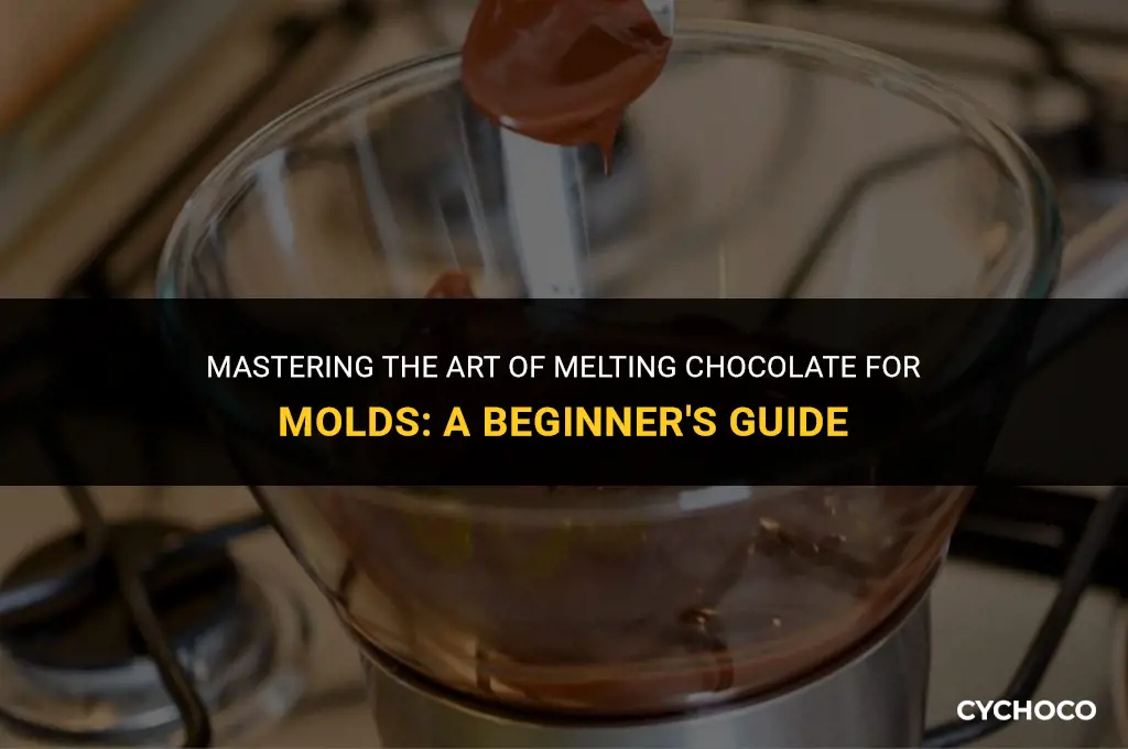what is the best way to melt chocolate for molds