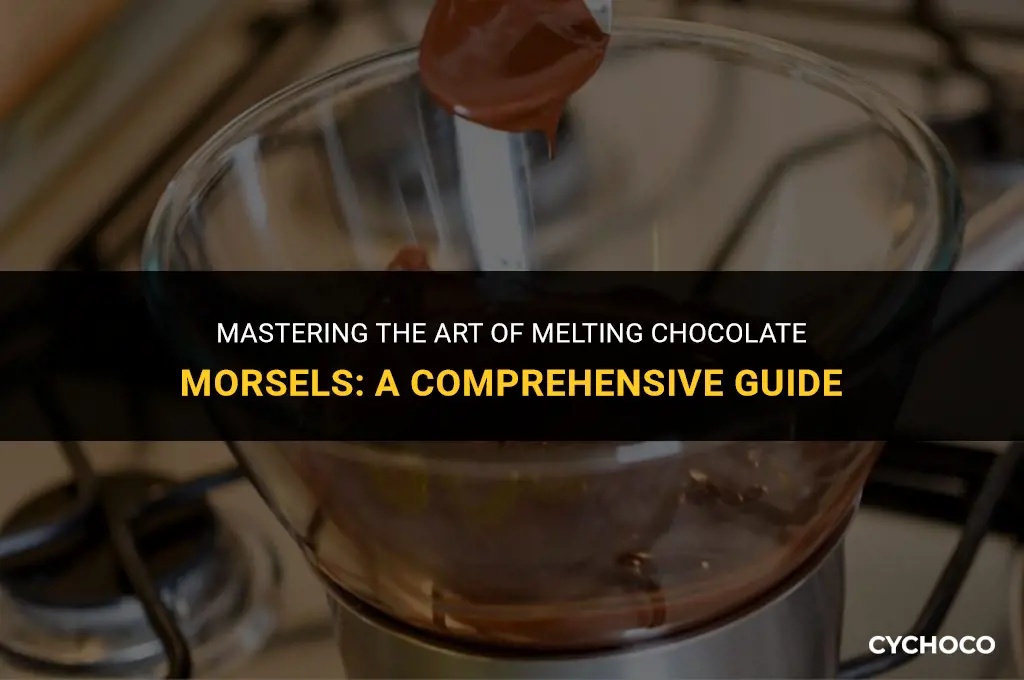 what is the best way to melt chocolate morsels