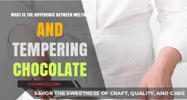 Understanding Chocolate: Melting vs. Tempering Explained