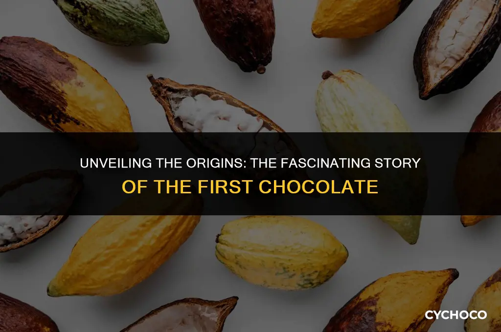 what is the first chocolate ever made